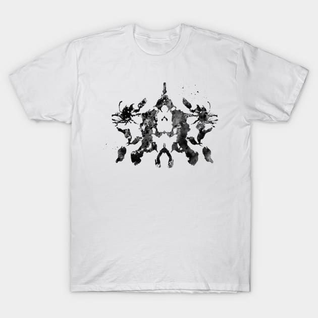 Rorschach inkblot test T-Shirt by erzebeth